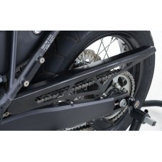 R&G Racing Aluminium Chain Guard (Black) for the Honda Africa Twin 1100 '18-'19